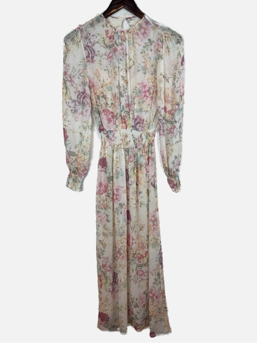 Zara | Floral Midi Dress, XS